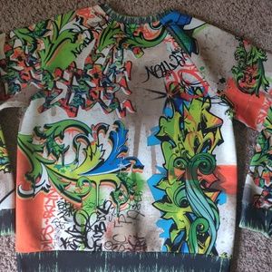 Versace Graffiti Sweater